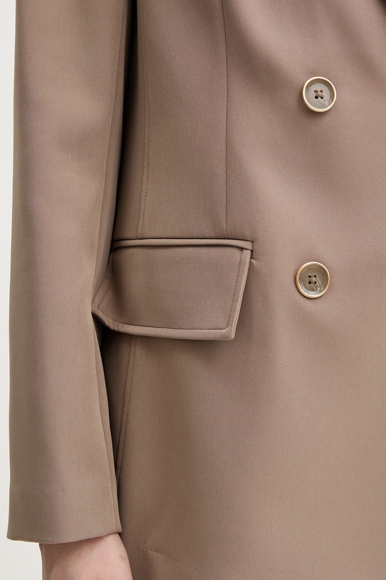 Guess marynarka NAUSICA W6RN44.WH9Y2 brązowy