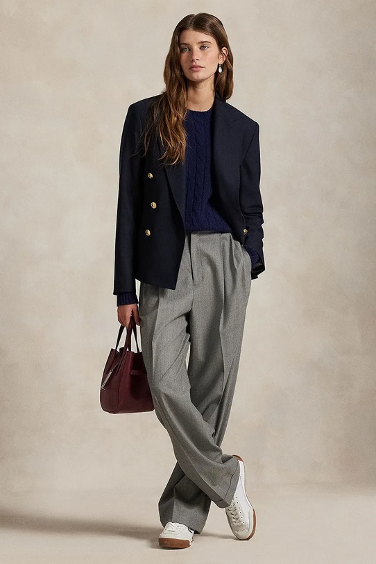 Îmbrăcăminte Polo Ralph Lauren jachetă cu lână 211952571 bleumarin