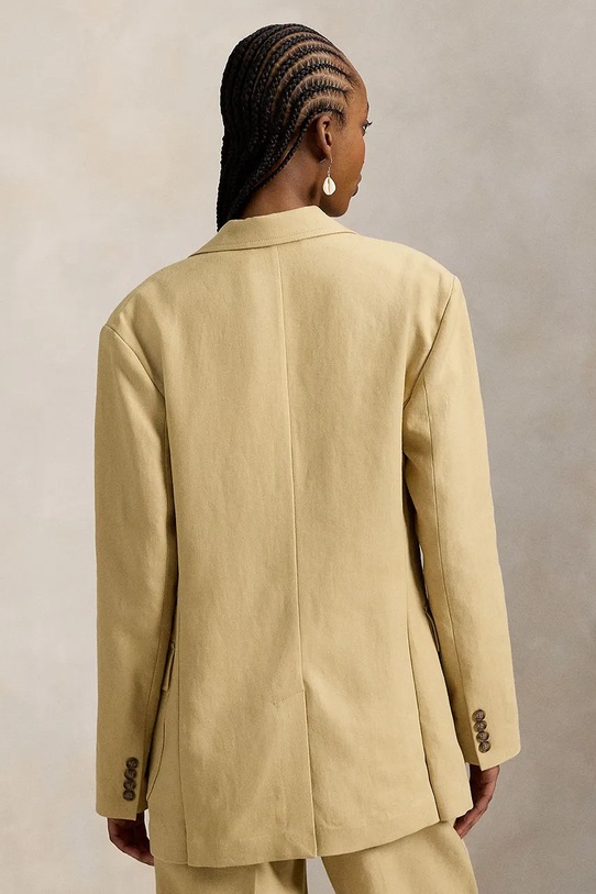 Polo Ralph Lauren marynarka 211A96189 beżowy SS26