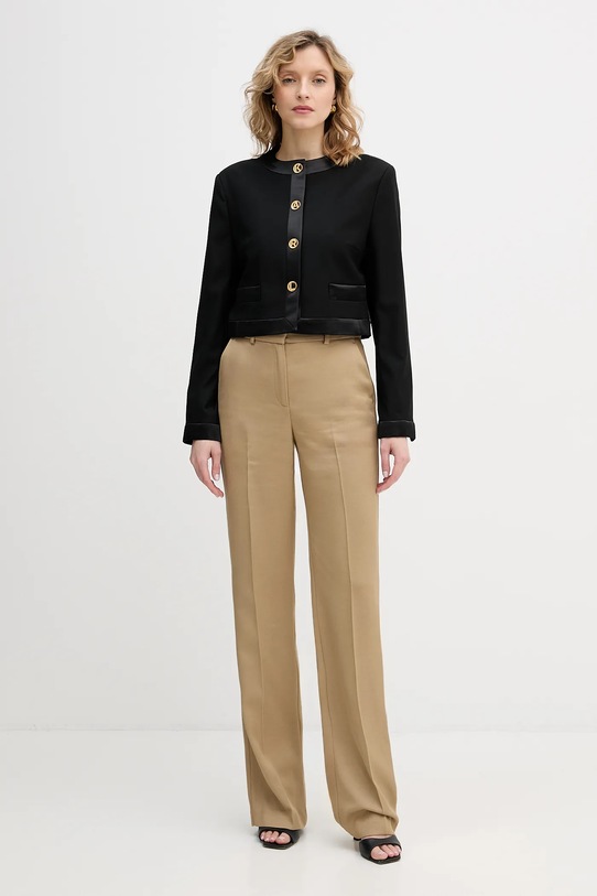 Sako s primjesom vune Karl Lagerfeld KARL DAILY B1W14038 crna SS26