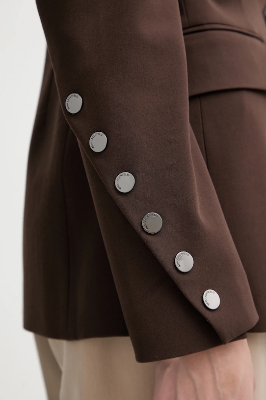 Karl Lagerfeld marynarka B1W14011 brązowy