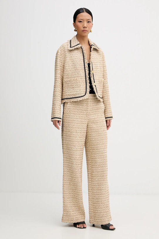 Karl Lagerfeld marynarka B1W14004 beżowy SS26