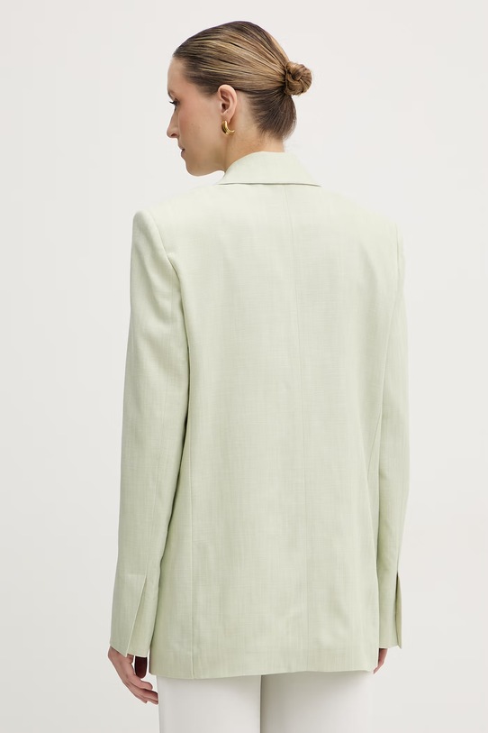 Odzież Pinko marynarka damska z wiskozą 106529.A2W6 zielony