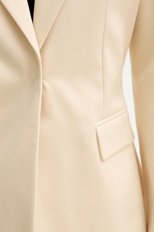 Patrizia Pepe marynarka bawełniana 8S0568.A689 beżowy