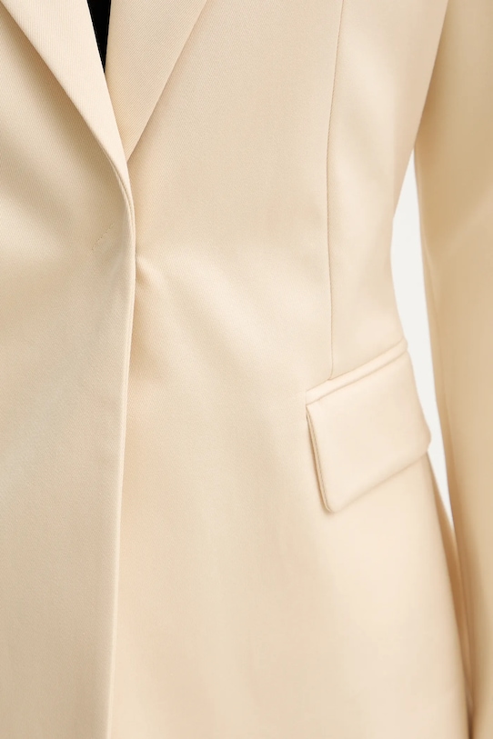 Patrizia Pepe marynarka bawełniana 8S0568.A689 beżowy