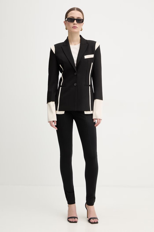 Patrizia Pepe marynarka 8S0571.A498 czarny SS26