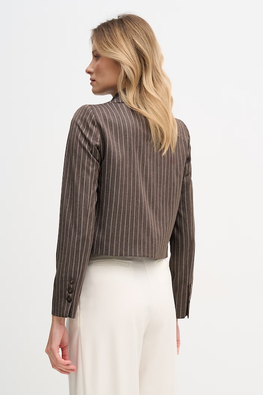 Odzież Pedro del Hierro żakiet damski 6753218 brązowy