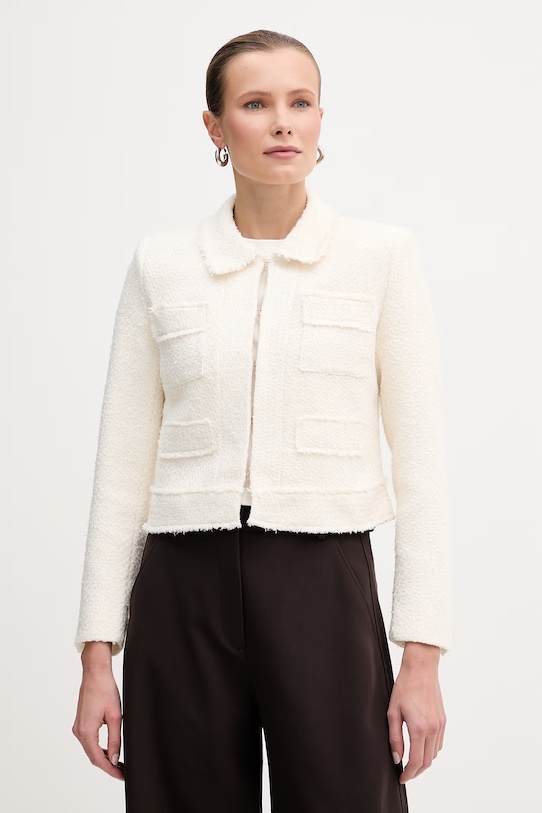 Morgan marynarka tkanina beżowy VCLOUD