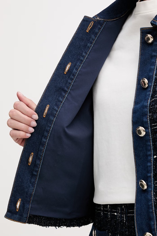 Morgan kurtka VINCA granatowy SS26