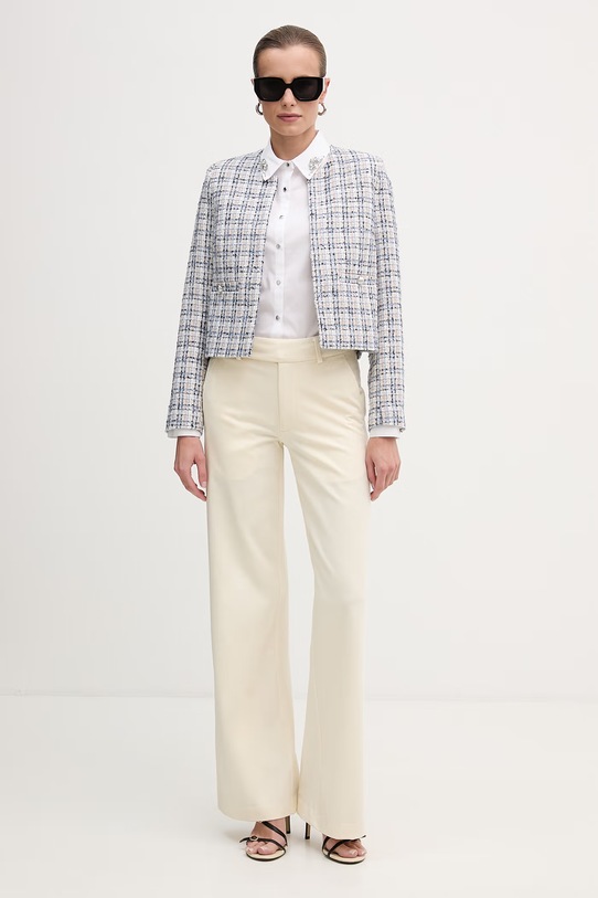 Morgan marynarka tkanina niebieski VTILL.F