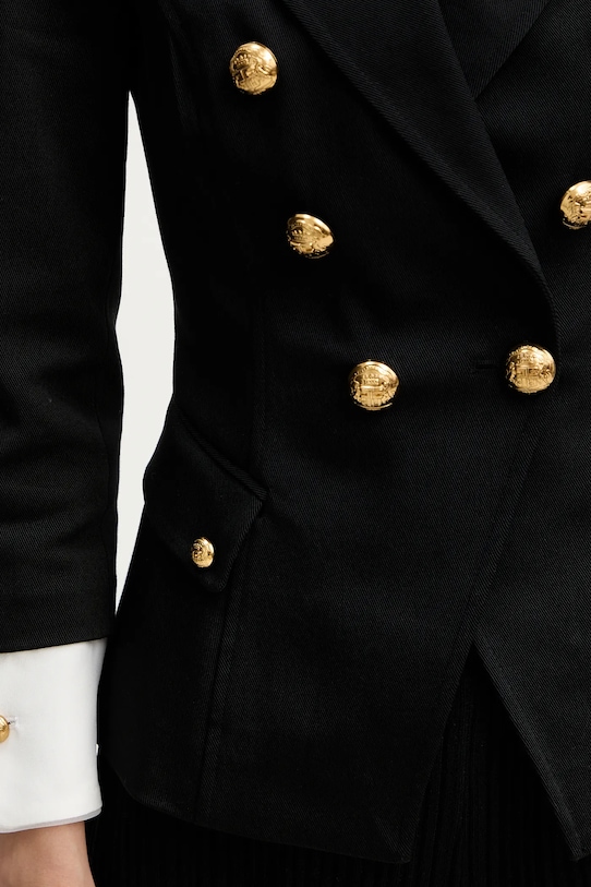 Elisabetta Franchi marynarka GI21361E2 czarny