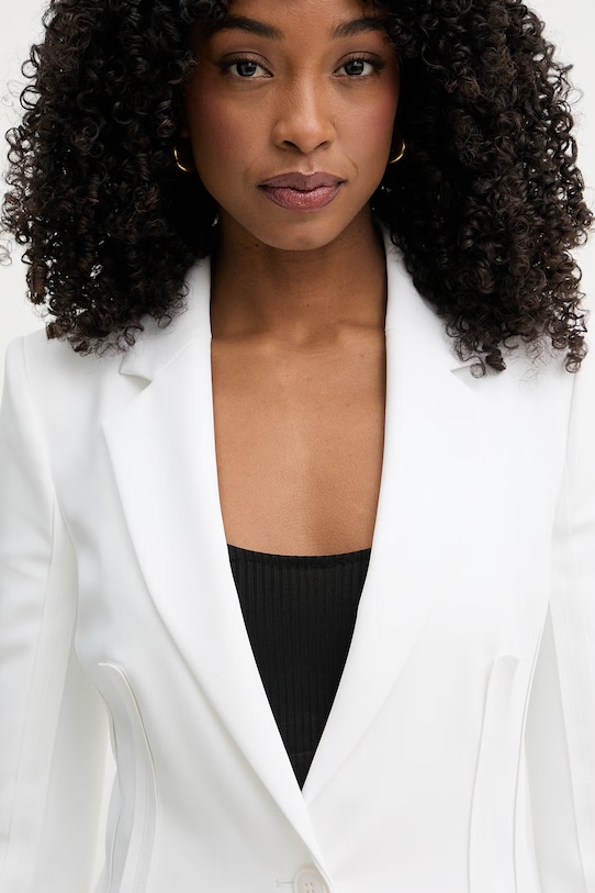 Elisabetta Franchi jednořadé sako dámské béžová GI21661E2