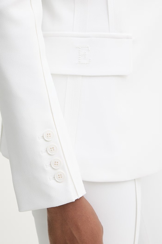 Elisabetta Franchi jednoradové dámske sako GI21661E2 béžová