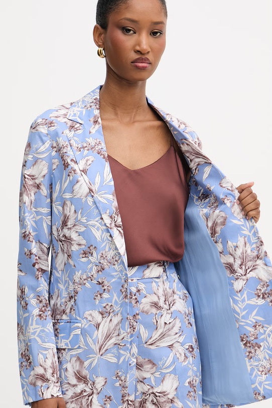 Liu Jo marynarka jednorzędowa damska bawełniana WA6479.T4853