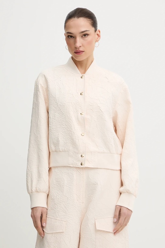 Liu Jo kurtka bomber nieocieplane beżowy TA6178.TS118