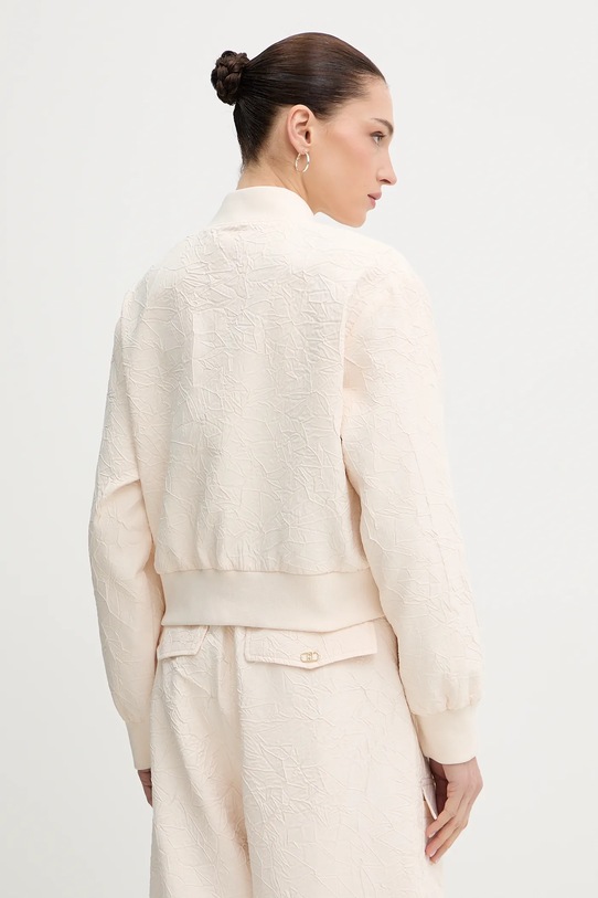 Odzież Liu Jo kurtka bomber TA6178.TS118 beżowy