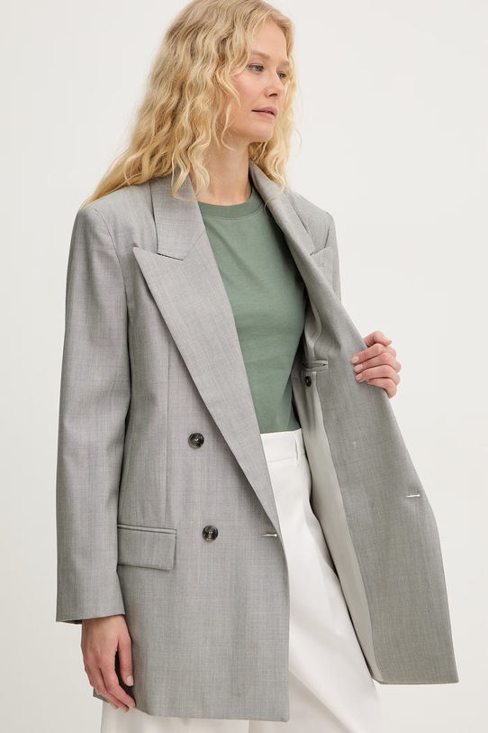 Marella marynarka dwurzędowa damska z jedwabiem CERA 2613041041200