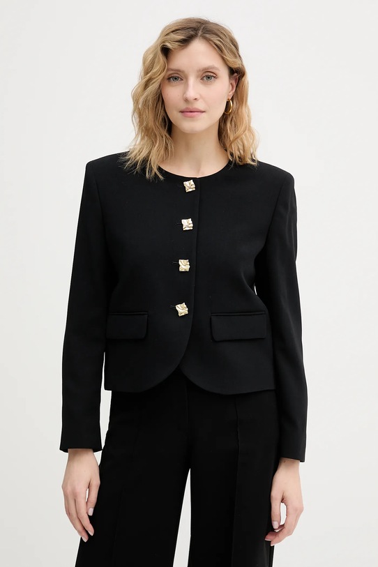 Marella marynarka MLTFALESIA tkanina czarny 2613041063200