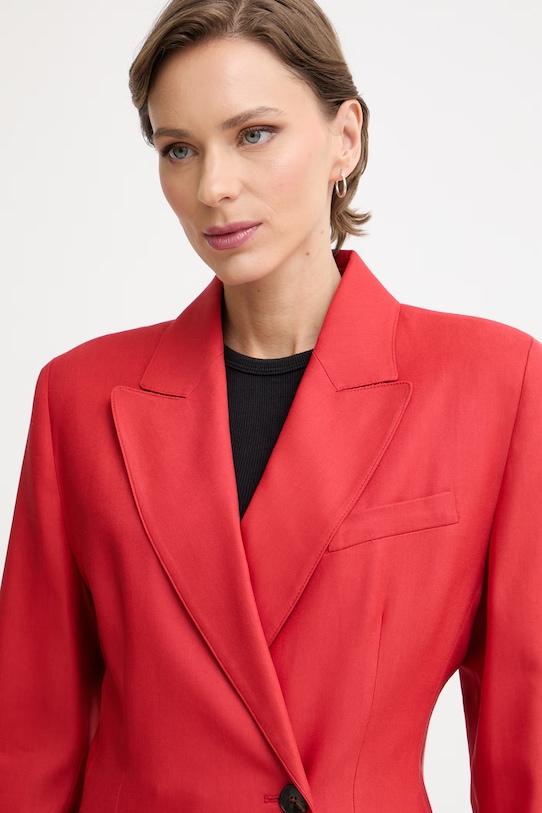 Marella однобортний піджак жіночий CAMPALE червоний 2613041131200