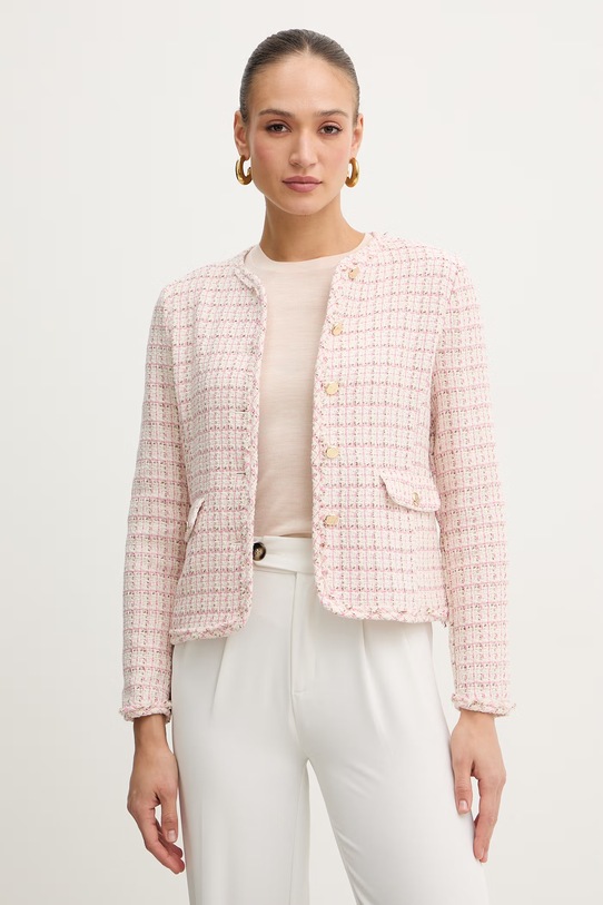 Marella marynarka Emme by Marella tkanina różowy 2615041081200