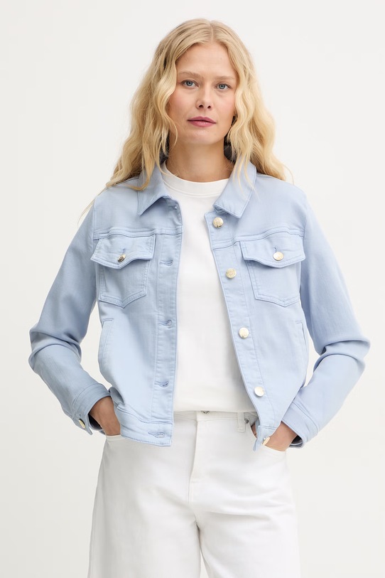 Marella krótka kurtka damska Emme by Marella niebieski 2615041171200