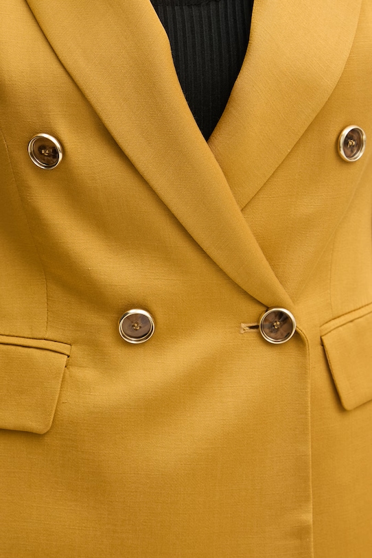 Marella двобортний піджак жіночий з віскозою CHARME 2613041172200 жовтий