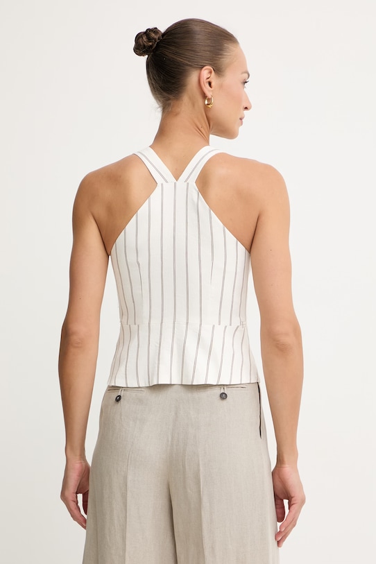 Дрехи Marella елек дамски с лен TESO 2613151022200 бежов