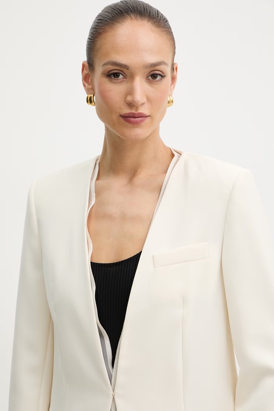 Simona Corsellini marynarka damska beżowy P26CPGI00301