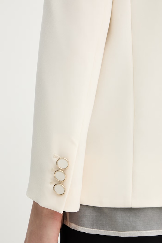 Simona Corsellini marynarka damska P26CPGI00301 beżowy