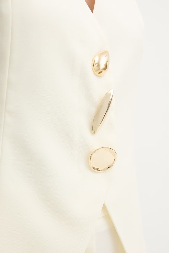 Simona Corsellini kamizelka P26CPTO00901 beżowy