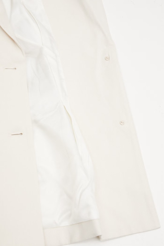 Rotate marynarka jednorzędowa z lnem damska 1155082059 beżowy