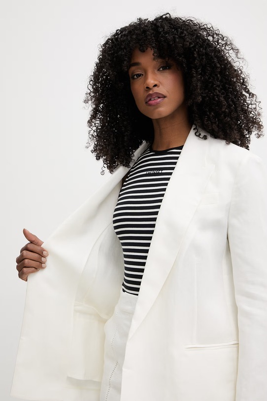 Twinset marynarka damska z lnu 261TP2453