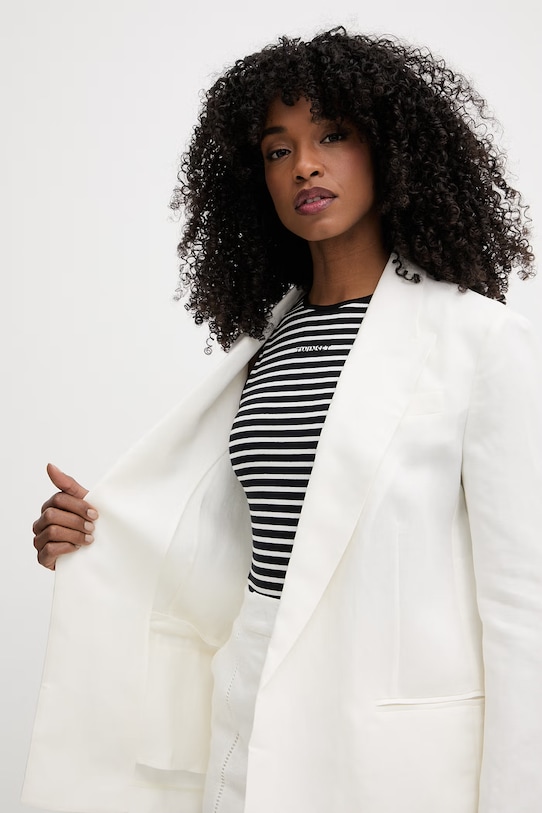 Twinset marynarka damska z lnu 261TP2453