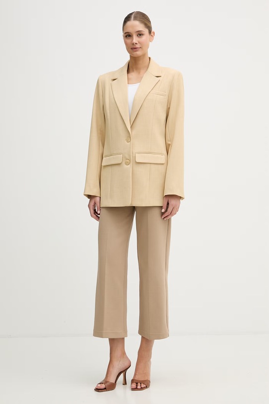 Gestuz marynarka damska 10911119 beżowy SS26