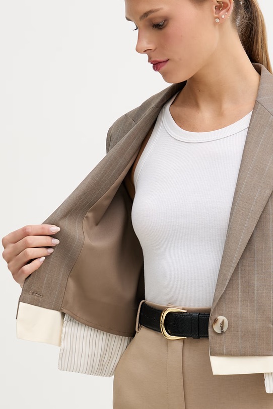 Sisley marynarka jednorzędowa damska 21Q6LW041