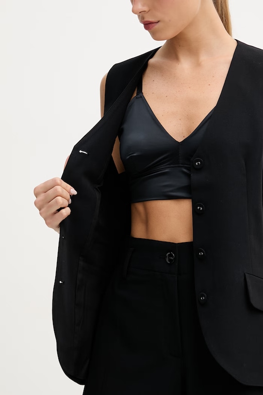 Sisley kamizelka jednorzędowa damska 2KVXLJ010