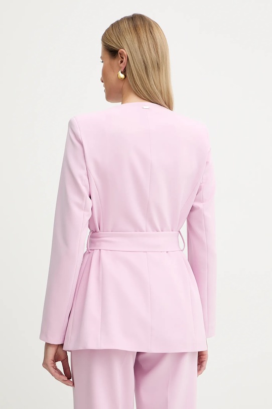 Odzież Fracomina marynarka FY26SJ3011W42901 różowy