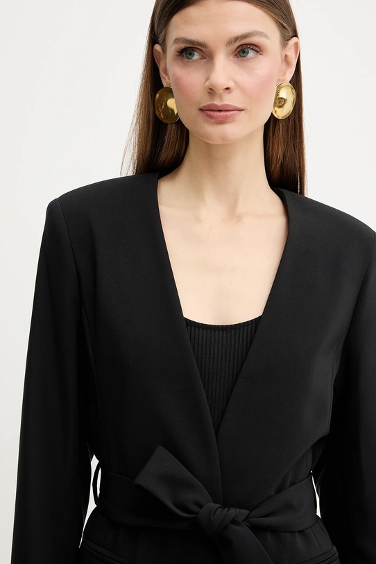 Fracomina marynarka czarny FY26SJ3011W42901