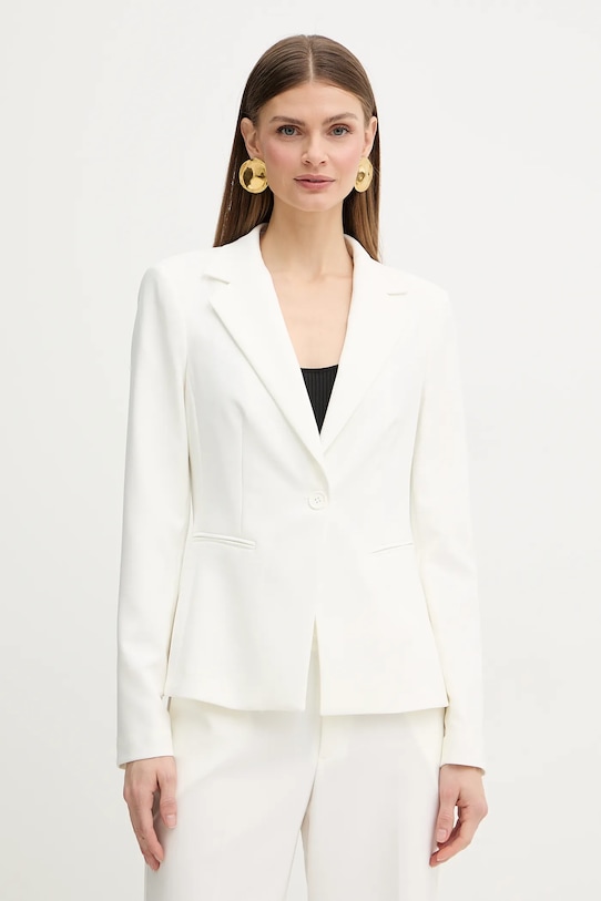 Fracomina marynarka tkanina biały FY26SJ1019W42901