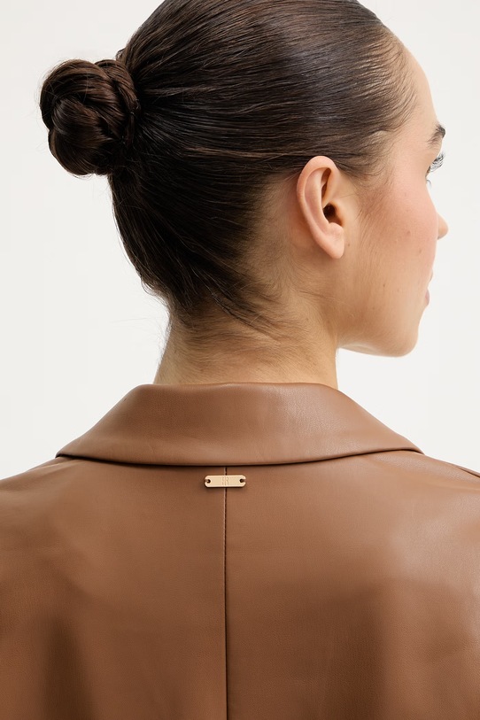 Fracomina marynarka FR26SJ3009P41101 brązowy