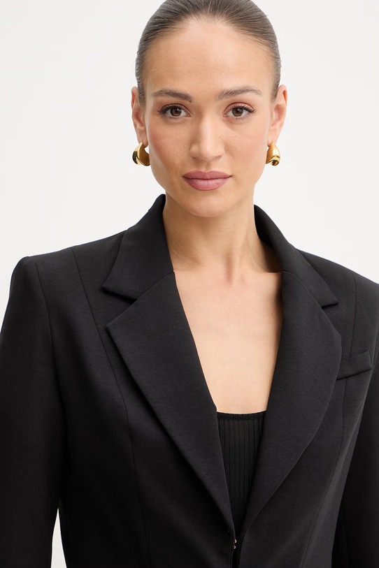 Fracomina marynarka czarny FJ26SJ1002W84201