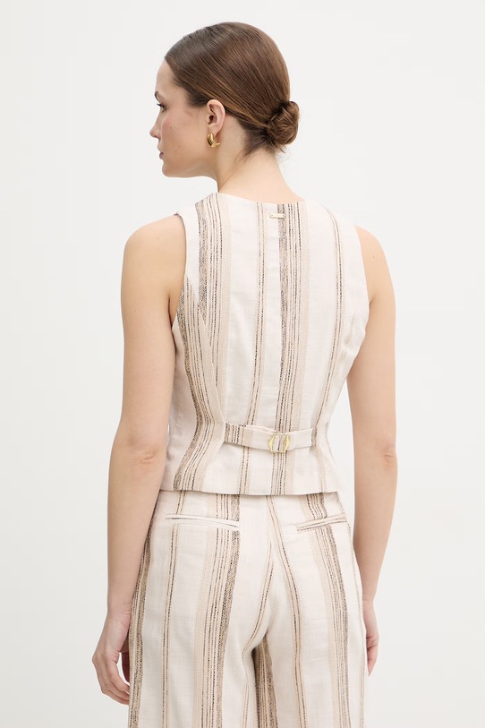 Odzież Fracomina kamizelka FS26SJ5002W840N8 beżowy