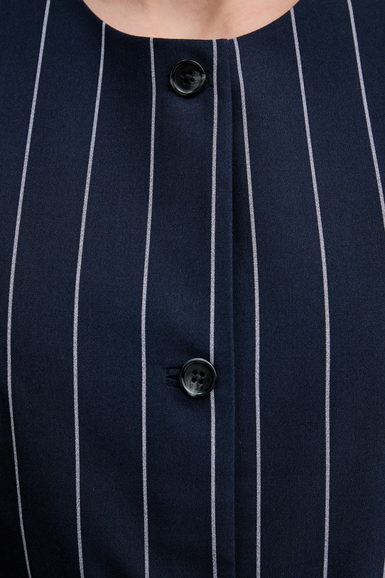 United Colors of Benetton kamizelka damska 26Q2DJ015 granatowy