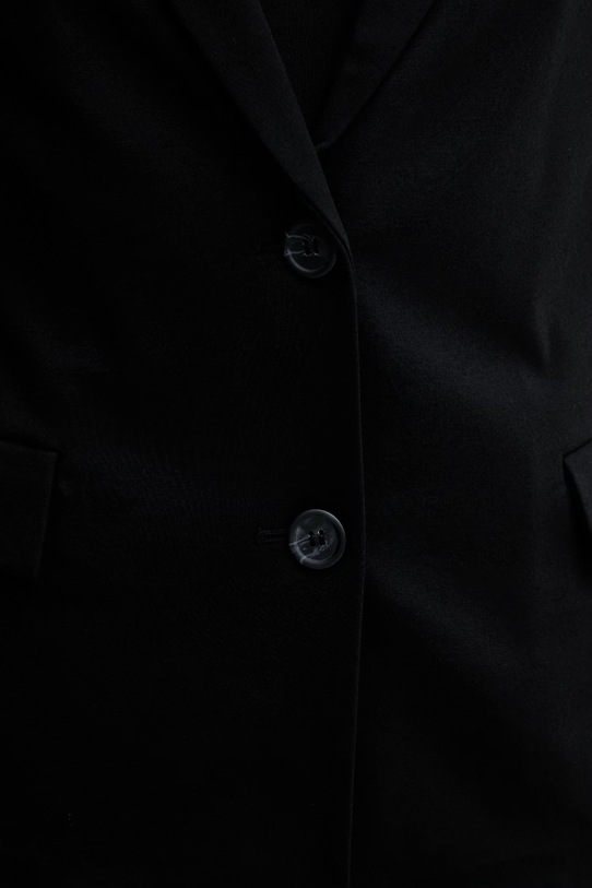 United Colors of Benetton marynarka jednorzędowa damska z wiskozą 27CKDW03K czarny