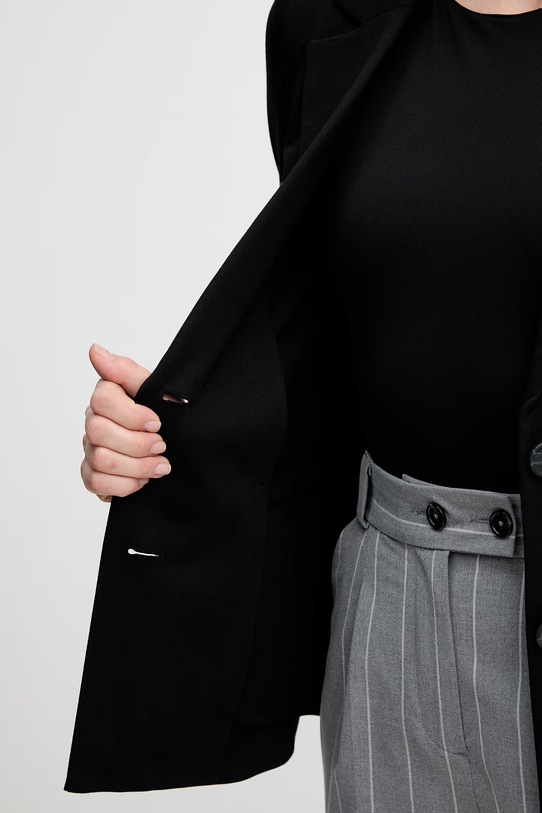 United Colors of Benetton marynarka jednorzędowa damska z wiskozą 27CKDW03K