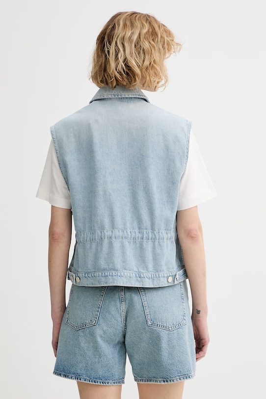 Odzież Marc O'Polo bezrękawnik damski jeansowy 5000008039 niebieski