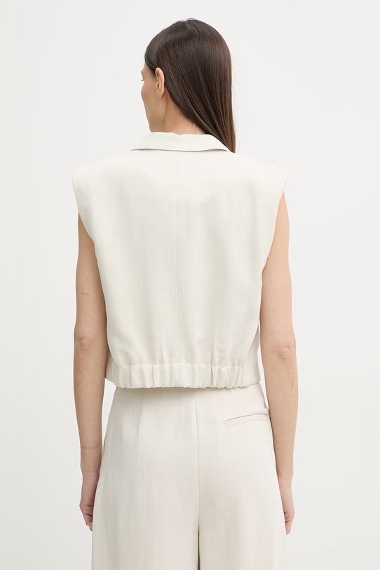 Одяг Marc O'Polo двобортний жилет жіночий віскозний 5000013346 бежевий