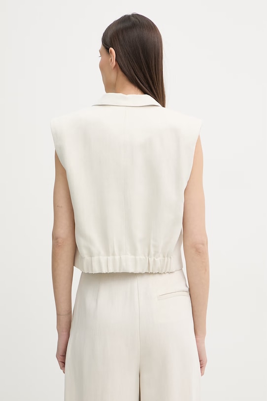 Одяг Marc O'Polo двобортний жилет жіночий віскозний 5000013346 бежевий