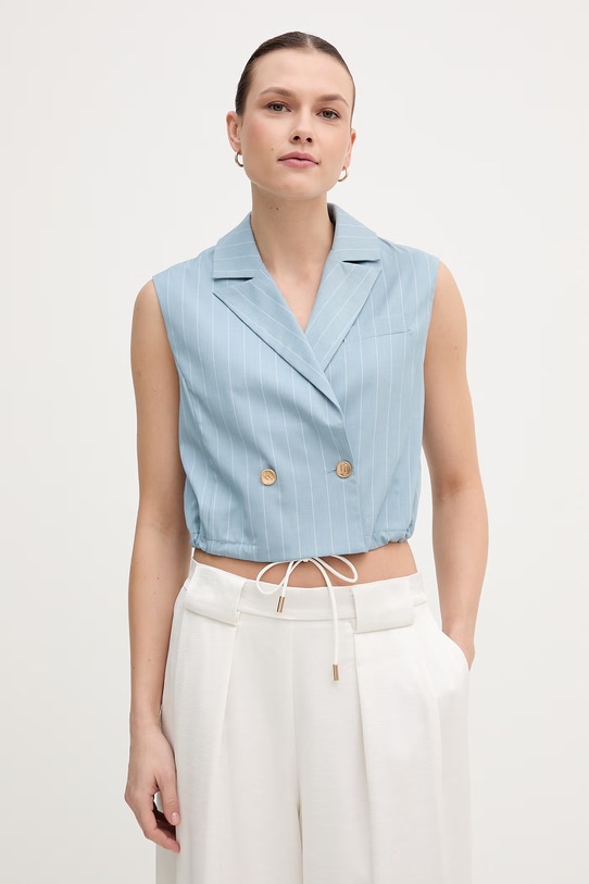 Gaudi kamizelka tkanina niebieski 611BD35011