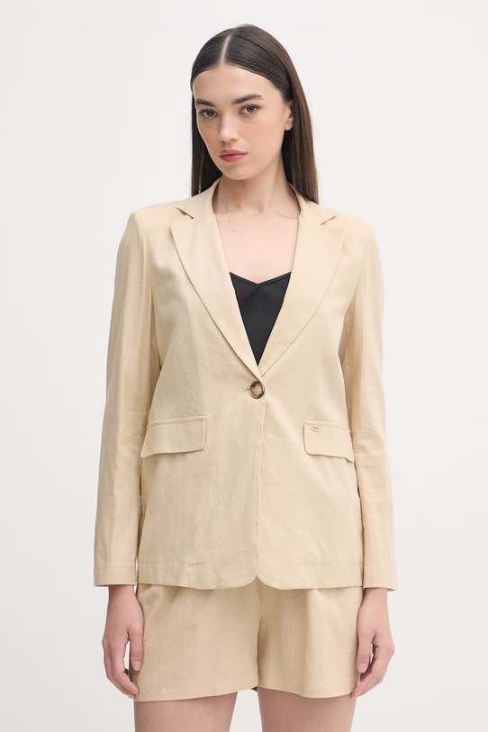 Gaudi marynarka damska beżowy 611BD35023